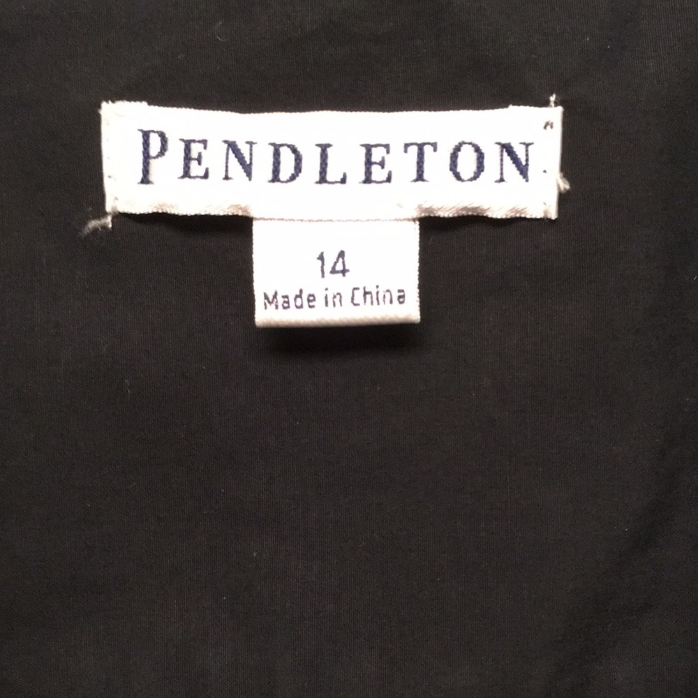 Pendleton Short Sleeve Button Down Business Dress - image 4